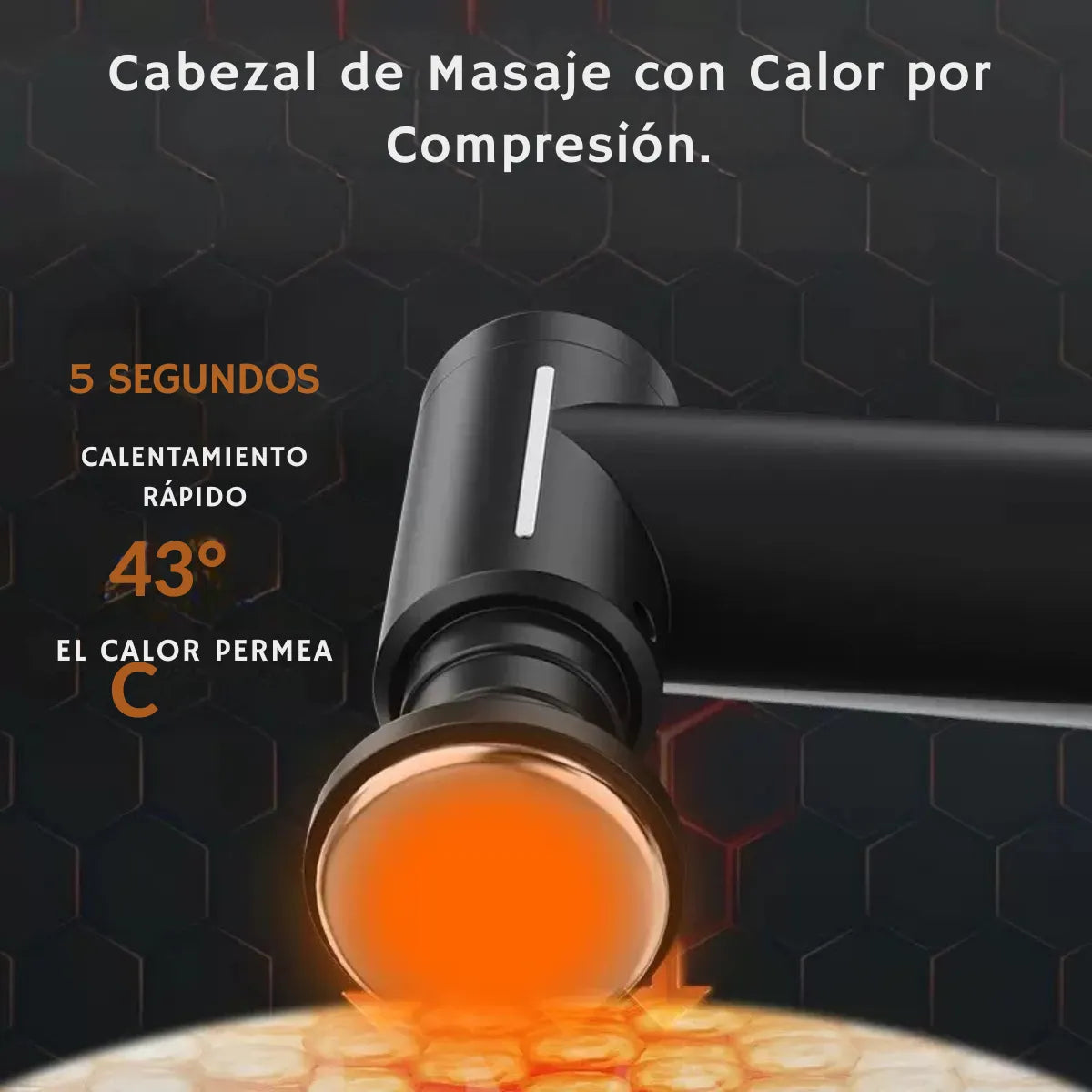 Pistola de Masajes Frío & Calor | Elimina el dolor muscular en minutos
